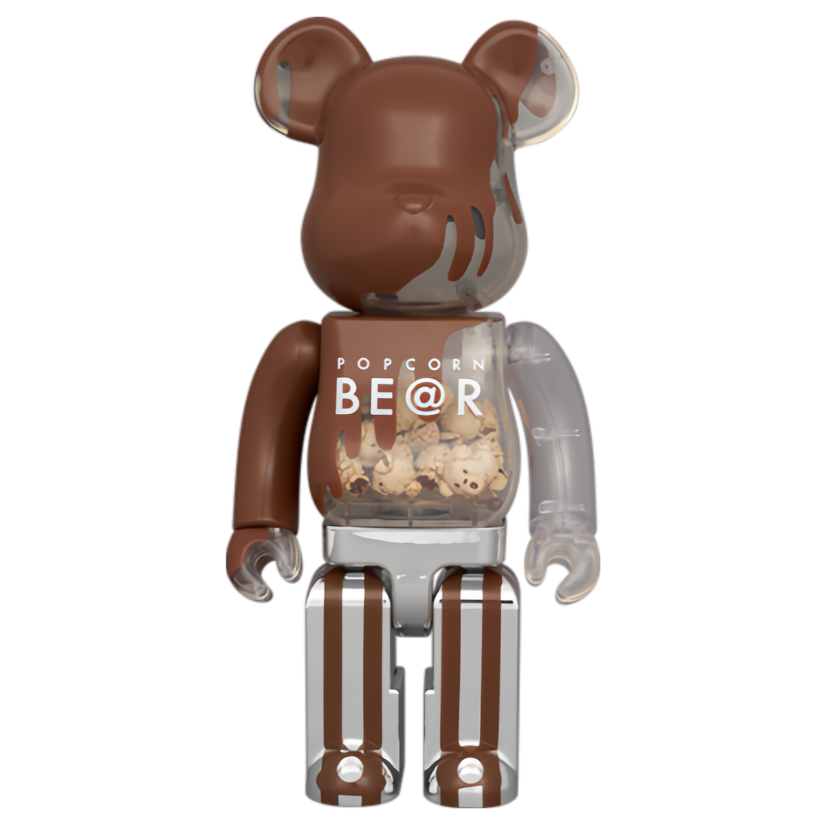 400% BE@RBRICK POPCORN BE@R Chocolate Ver.