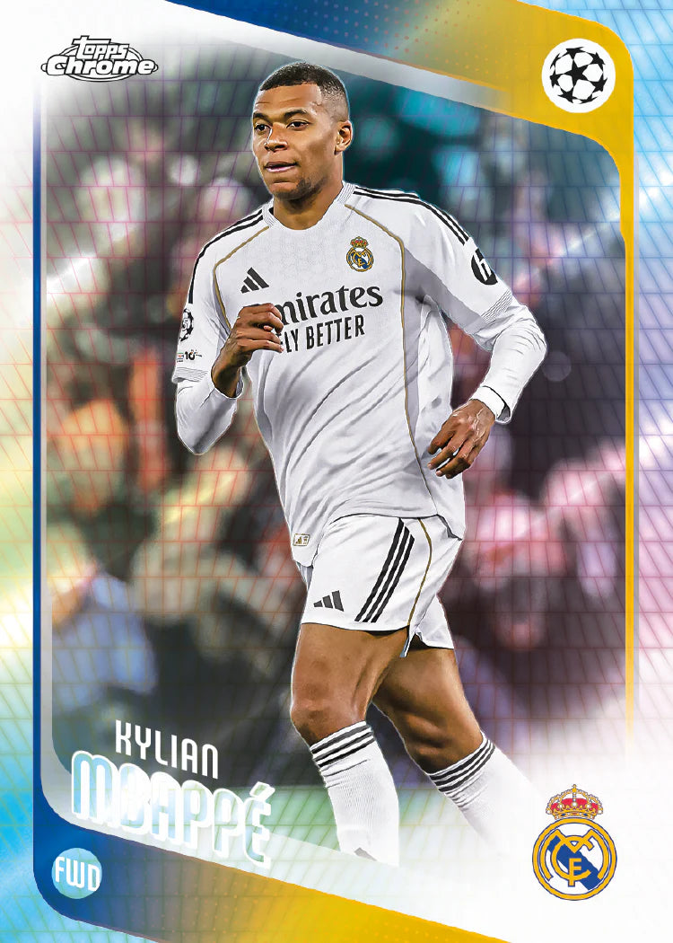 2025-26 Topps Chrome® UEFA Club Competitions UCC Hobby Box