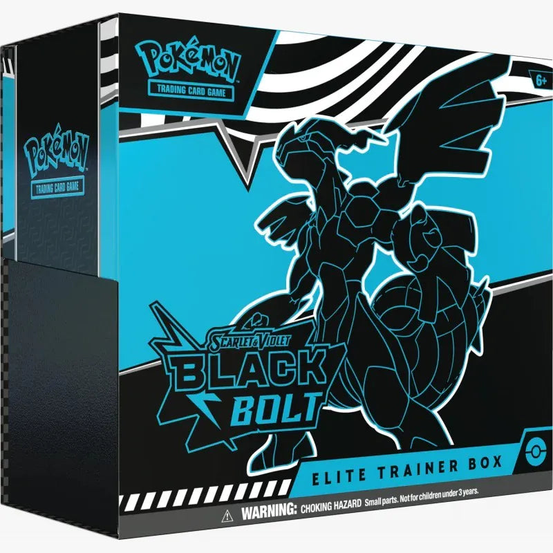 SV10.5 Pokemon TCG 美版 Scarlet & Violet Black Bolt Elite Trainer Box