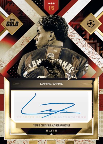 2025/26 Topps Gold UEFA Club Competitions UCC Hobby Box