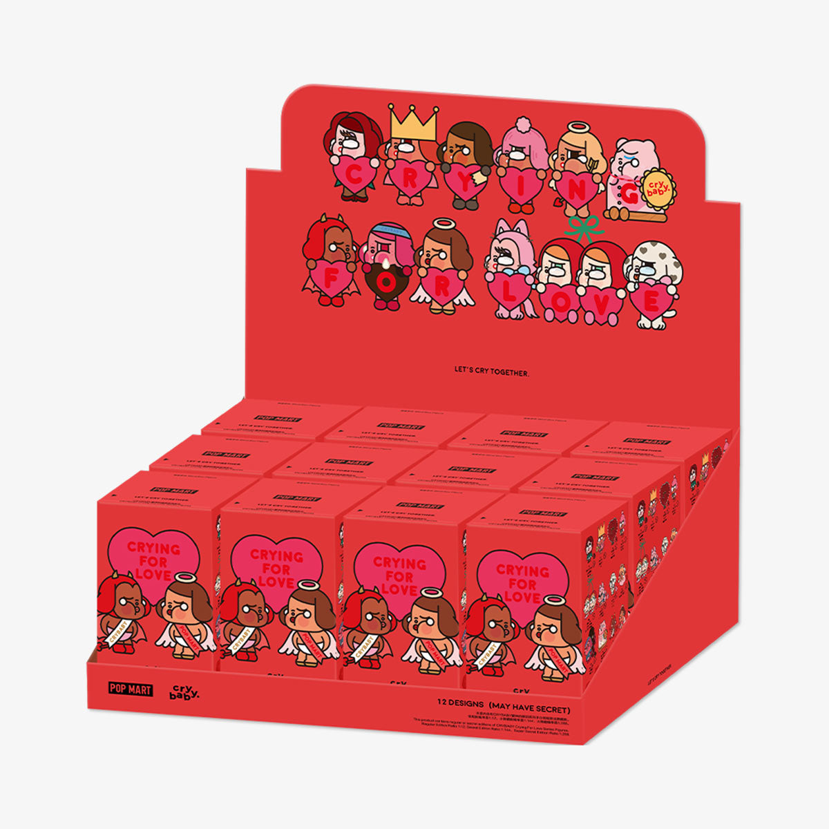CRYBABY Crying For Love Series Figures 愛神系列盲盒