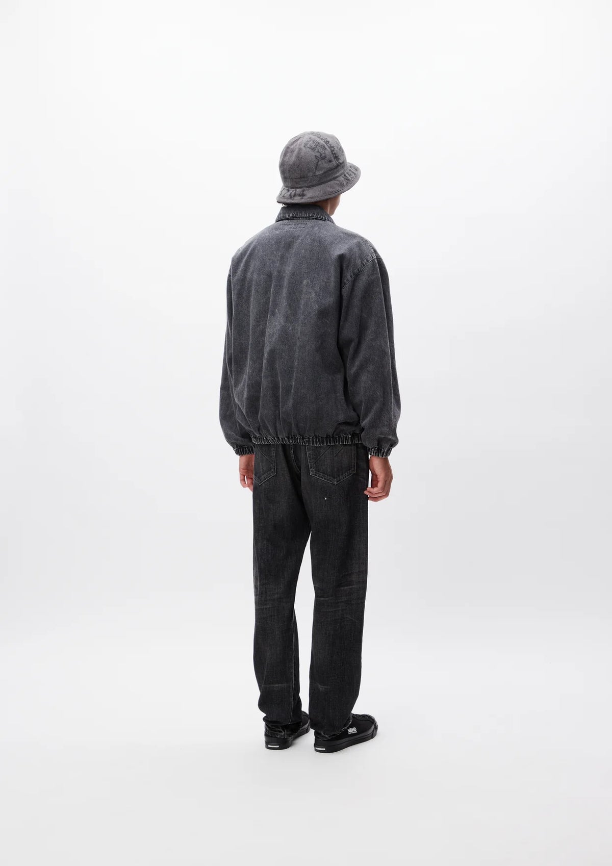 DENIM ZIP WORK JACKET