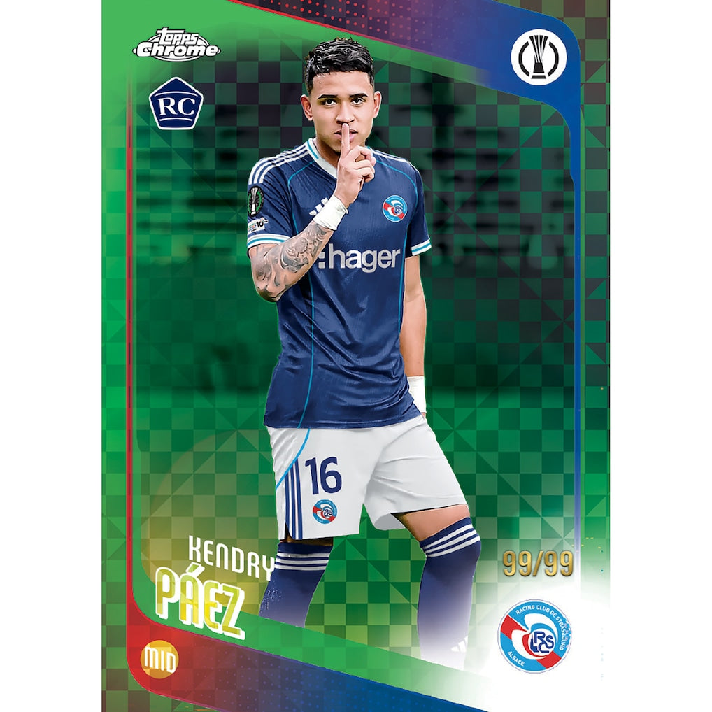 2025-26 Topps Chrome® UEFA Club Competitions UCC Mega Box