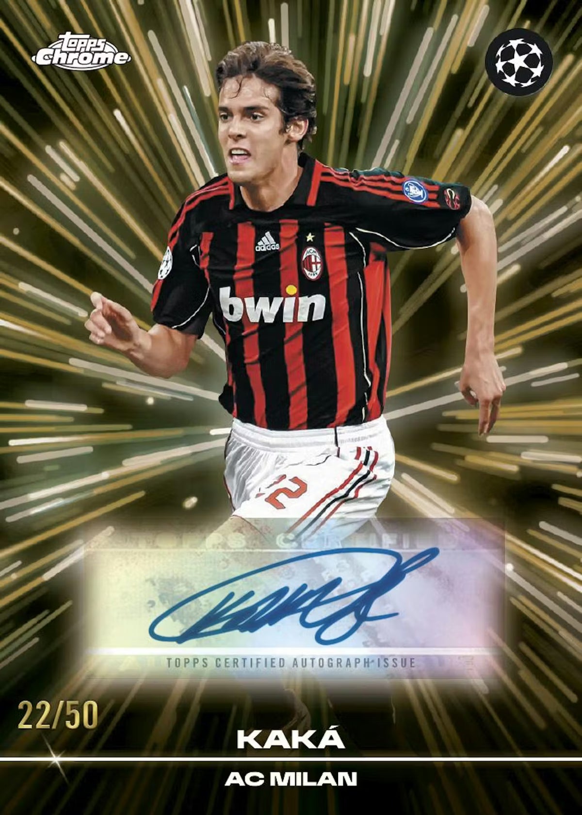 2025-26 Topps Chrome® UEFA Club Competitions UCC Delight Box