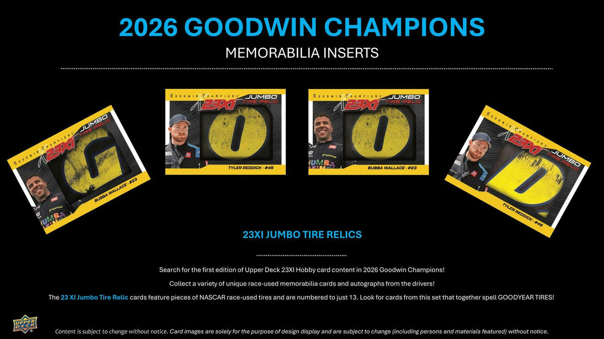 2026 Upper Deck Goodwin Champions Hobby Box