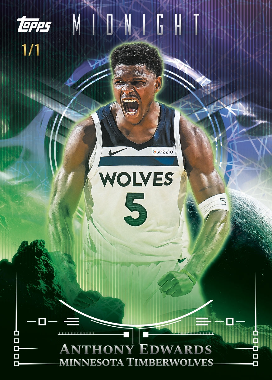 2025-26 Topps Midnight Basketball Hobby Box