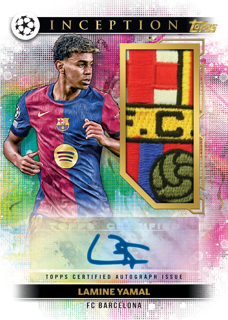 2024-25 Topps® Inception UEFA Club Competitions - Hobby Box