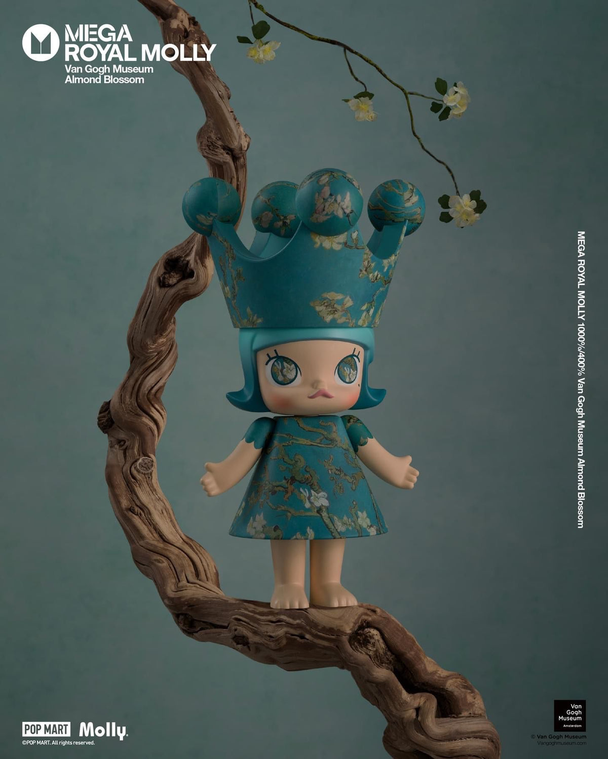 1000% MEGA ROYAL MOLLY Van Gogh Museum Almond Blossom