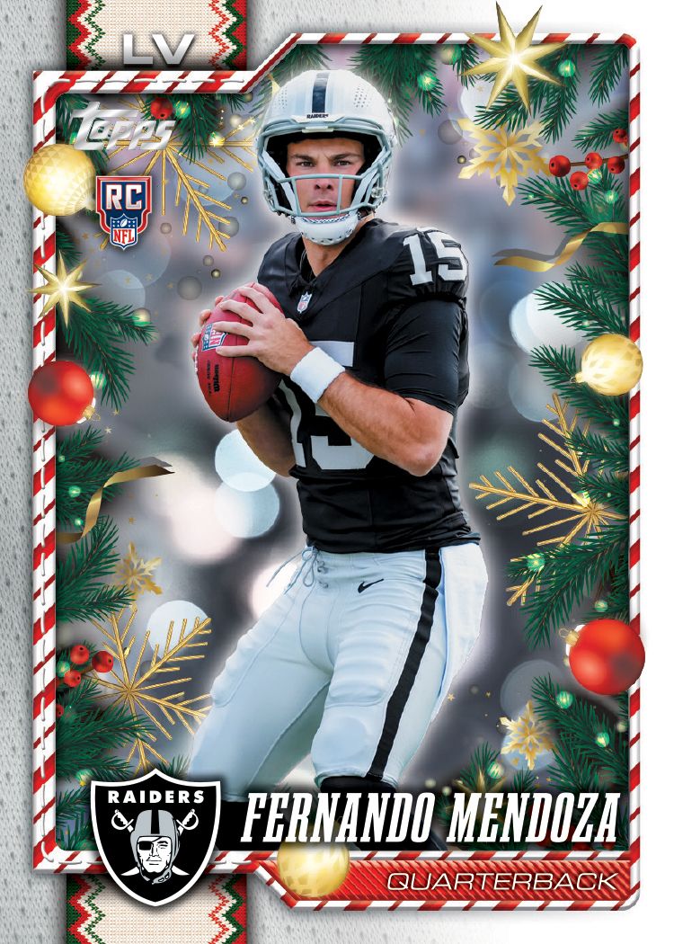 2026 Topps Holiday Football - Mega Box