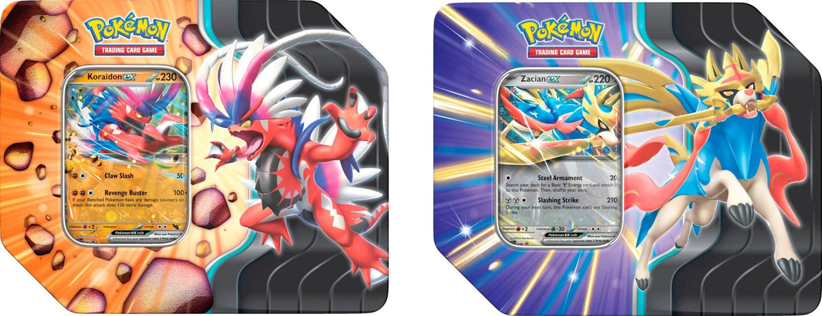 Pokemon Slashing Legends Big Tin
