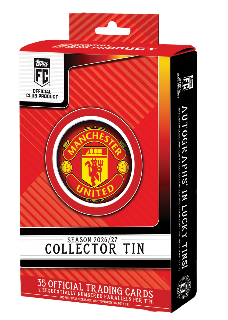 2026-27 Manchester United Topps Collectors Tin