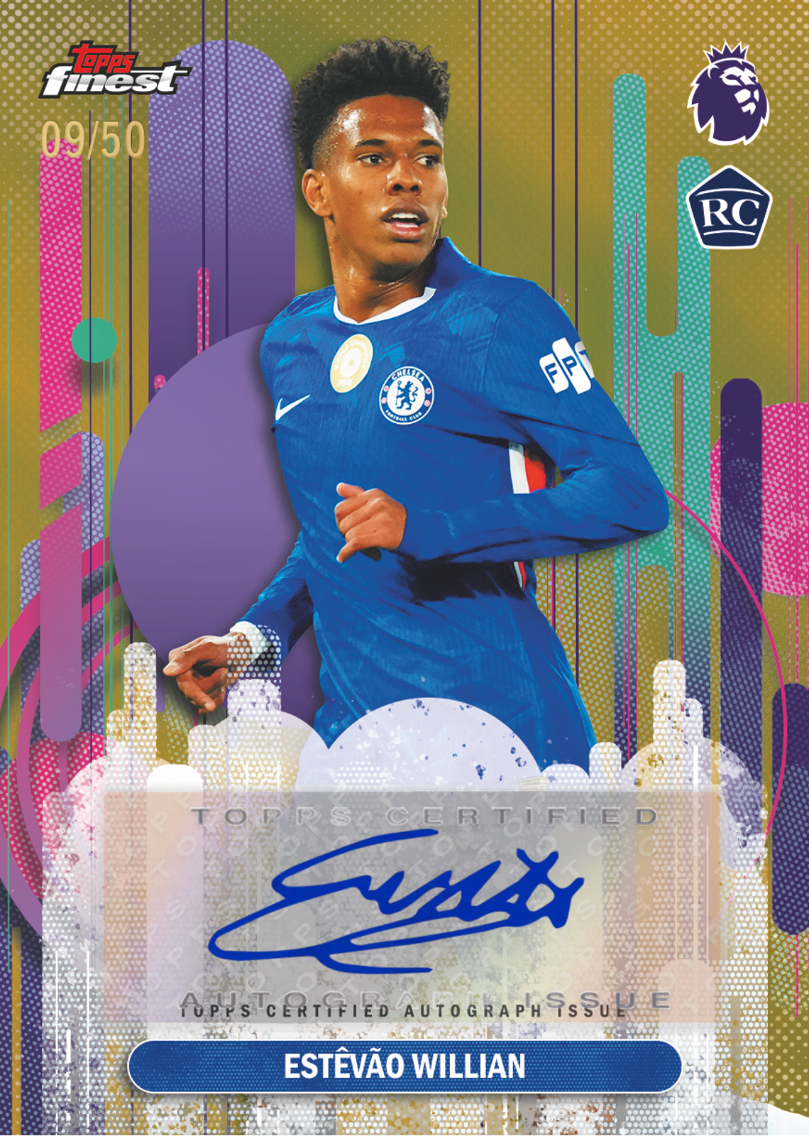 2026 Topps Finest Premier League 英超 - Hobby Box