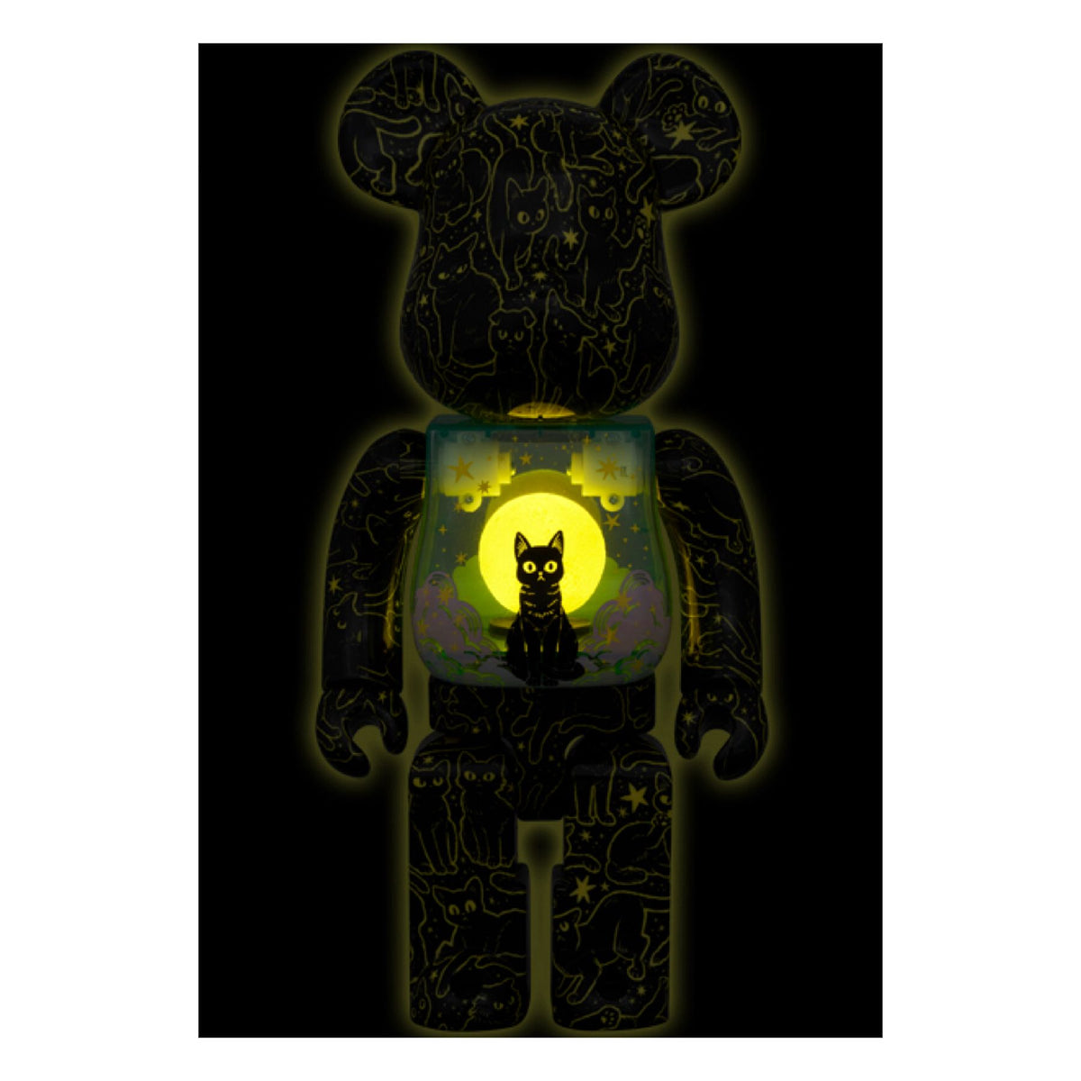 400% BE@RBRICK 夜空のネコ