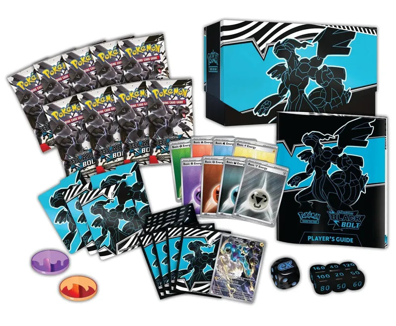 SV10.5 Pokemon TCG 美版 Scarlet & Violet Black Bolt Elite Trainer Box