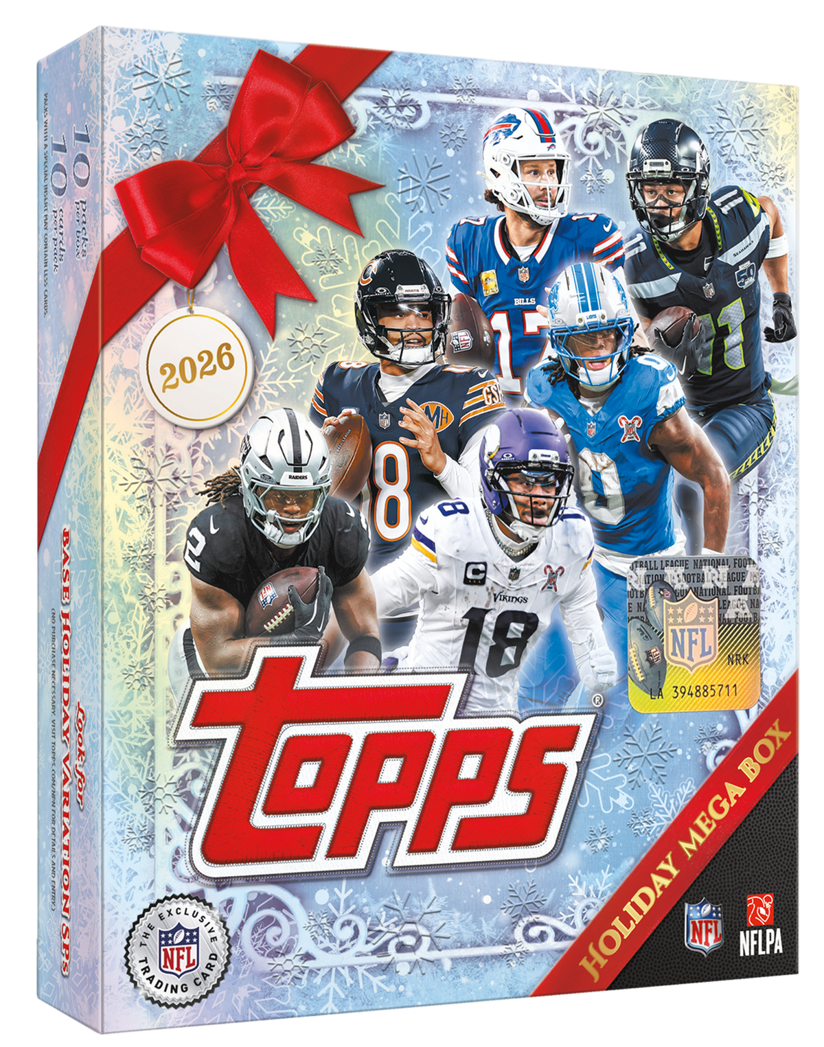 2026 Topps Holiday Football - Mega Box