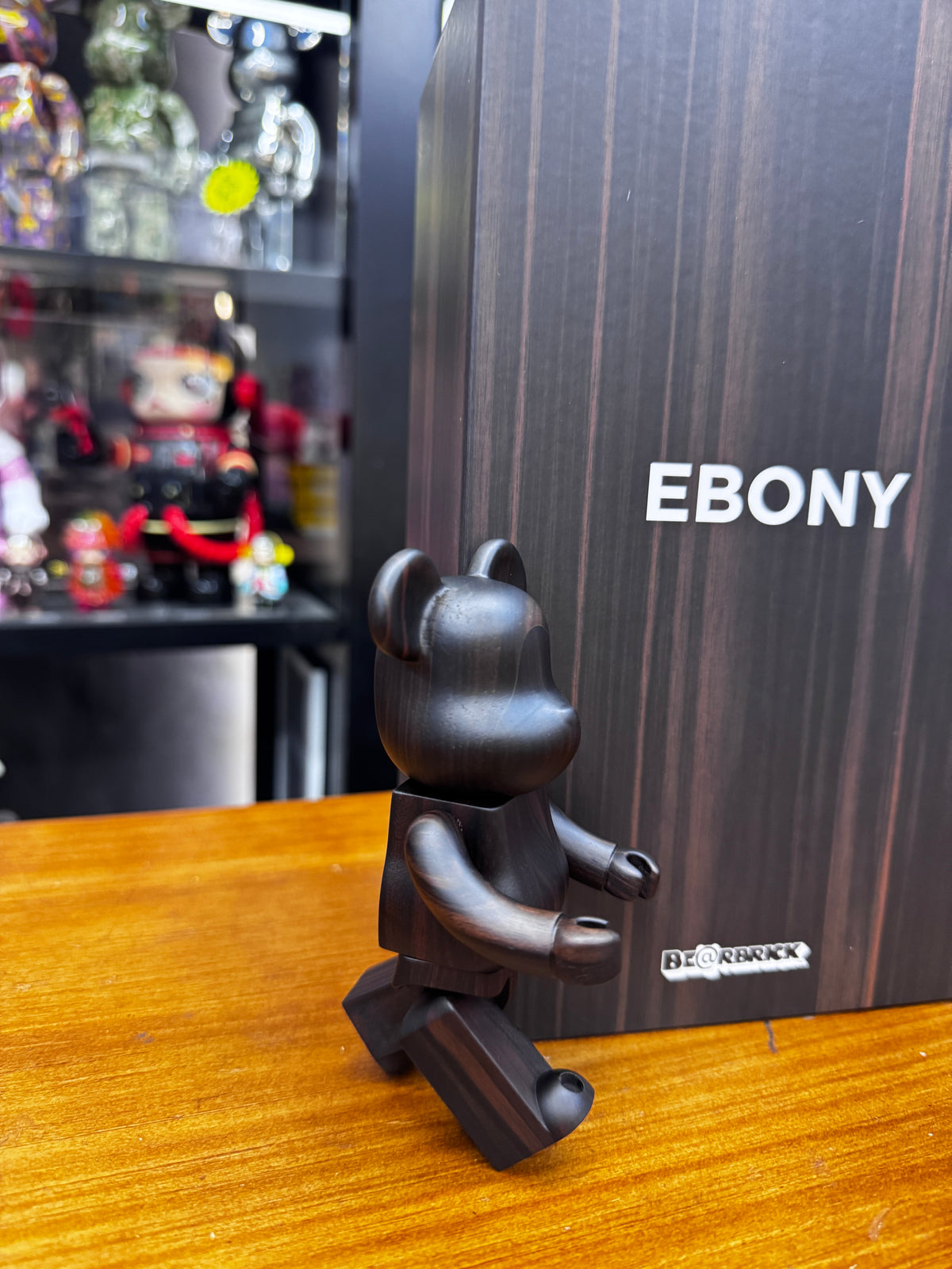 200% BE@RBRICK カリモク 黒檀 EBONY