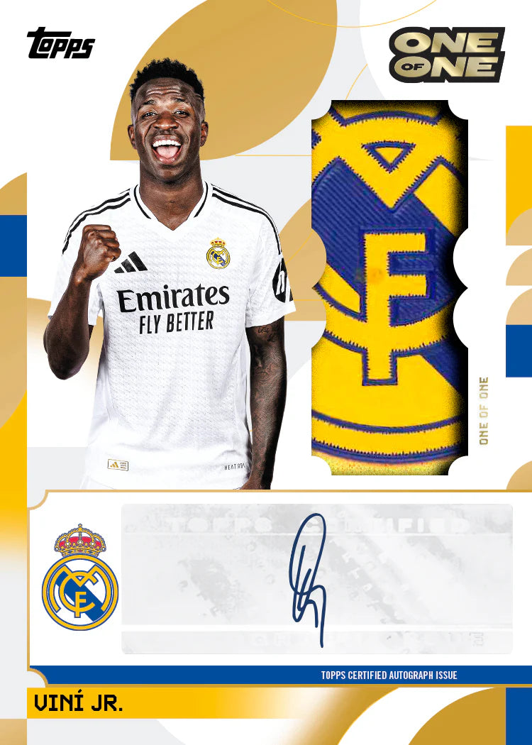 2024-25 Topps Real Madrid Team Set Box