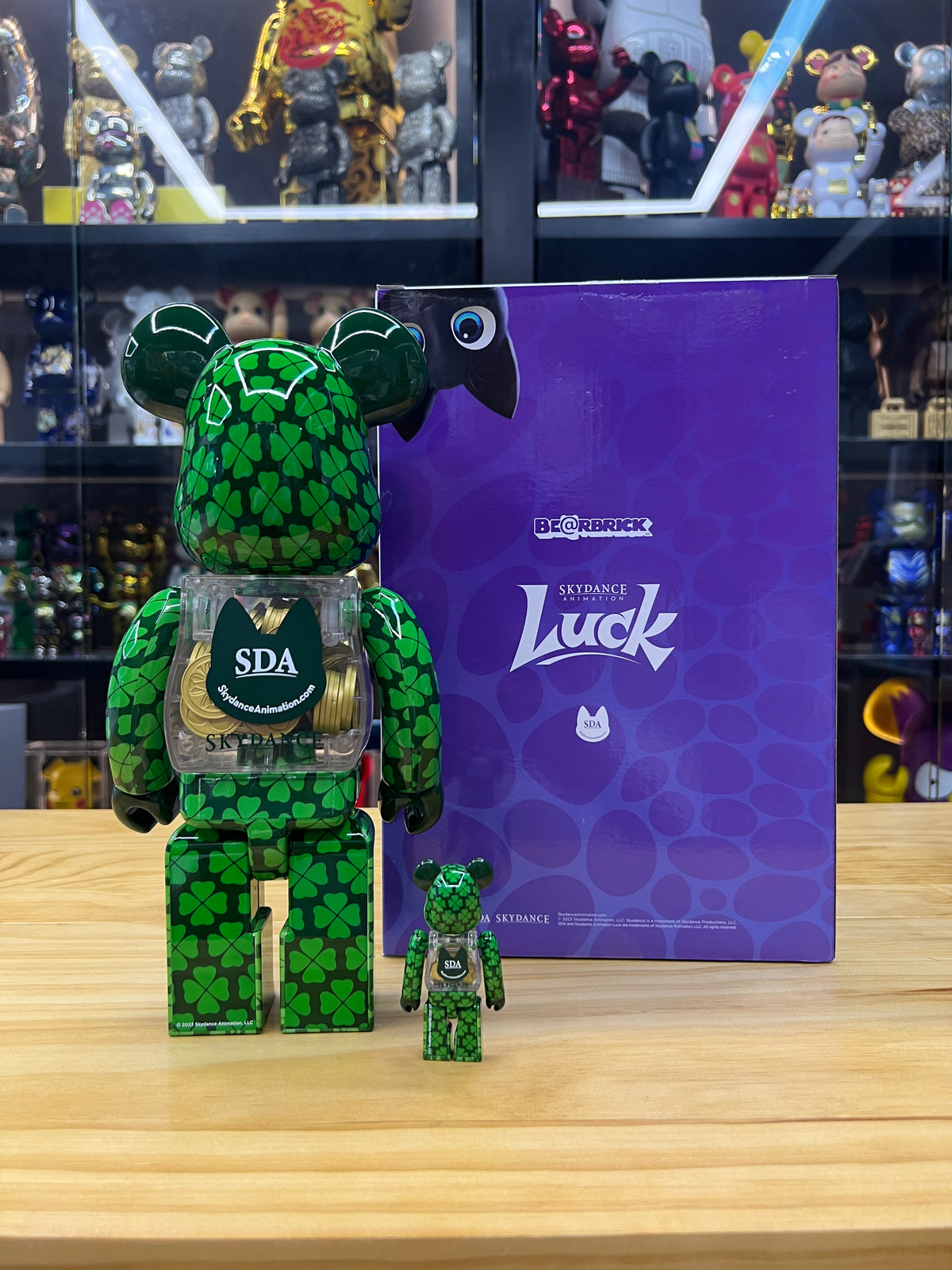 100% & 400% BE@RBRICK LUCK