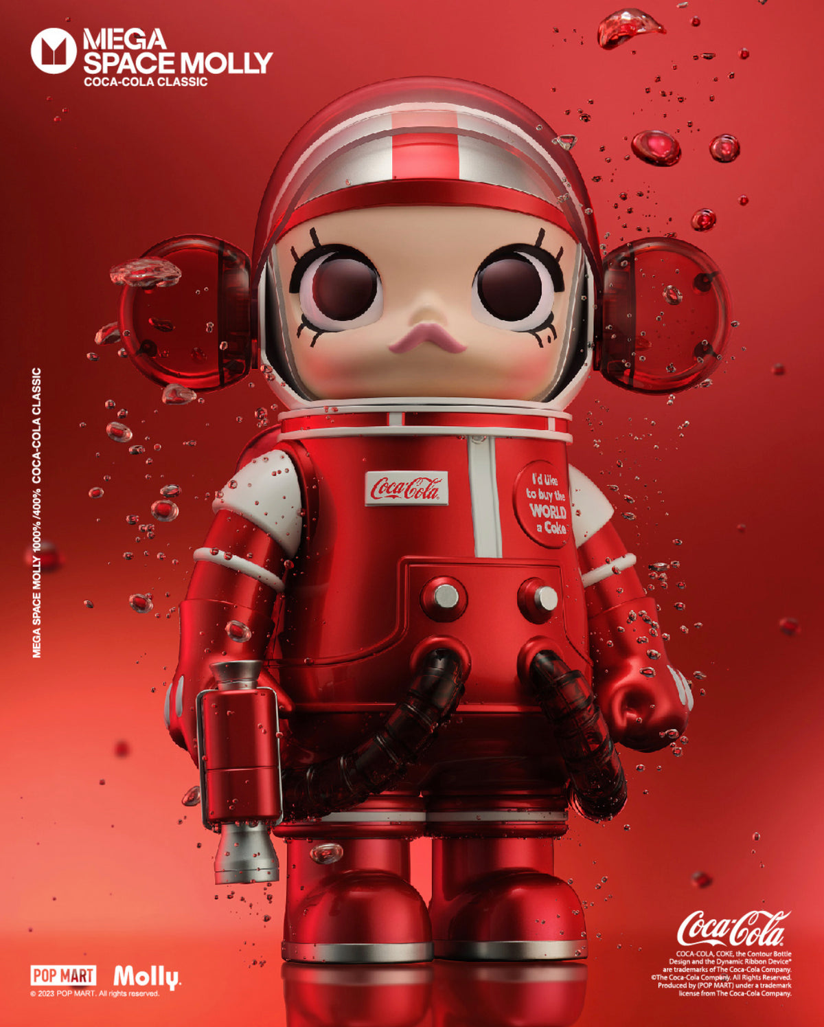 400% Mega Space Molly Coca Cola