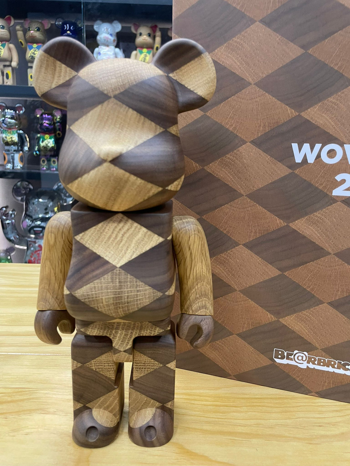 400% BE@RBRICK カリモク WOVEN 2