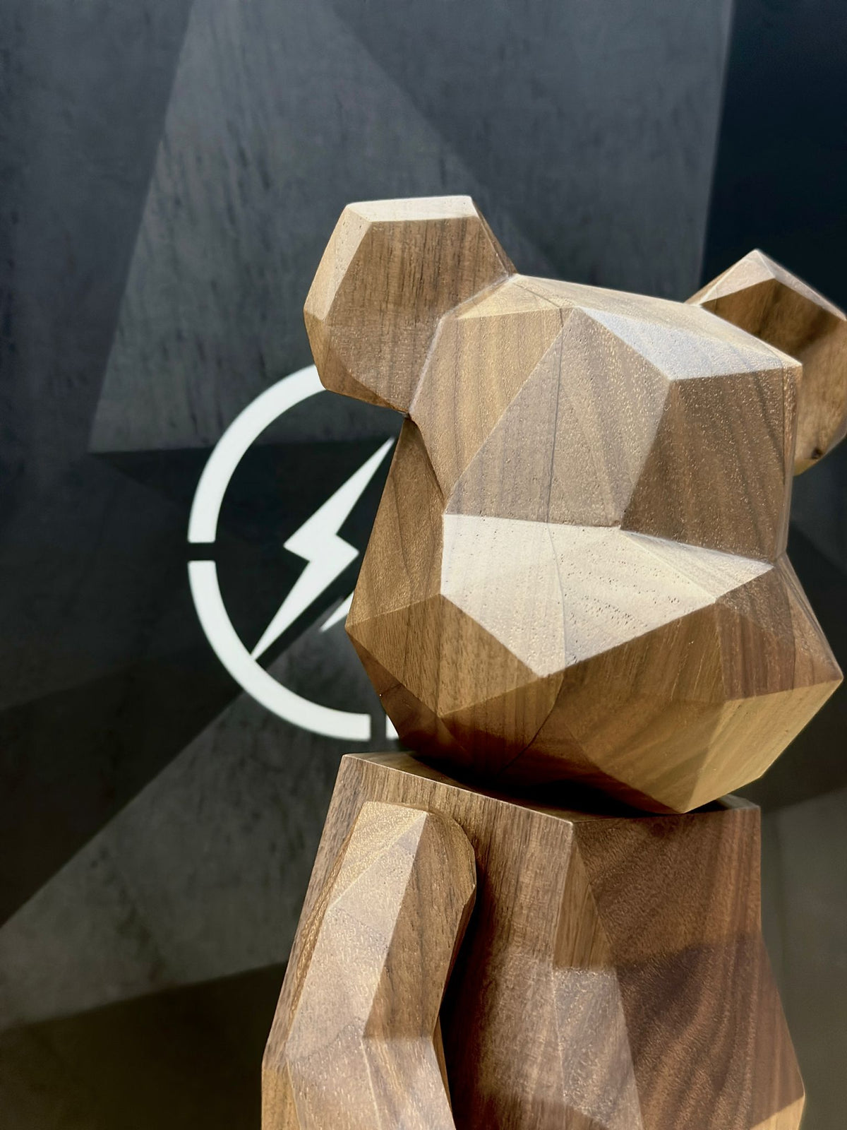 400% Be@rbrick Karimoku Fragment (Polygon) Brown