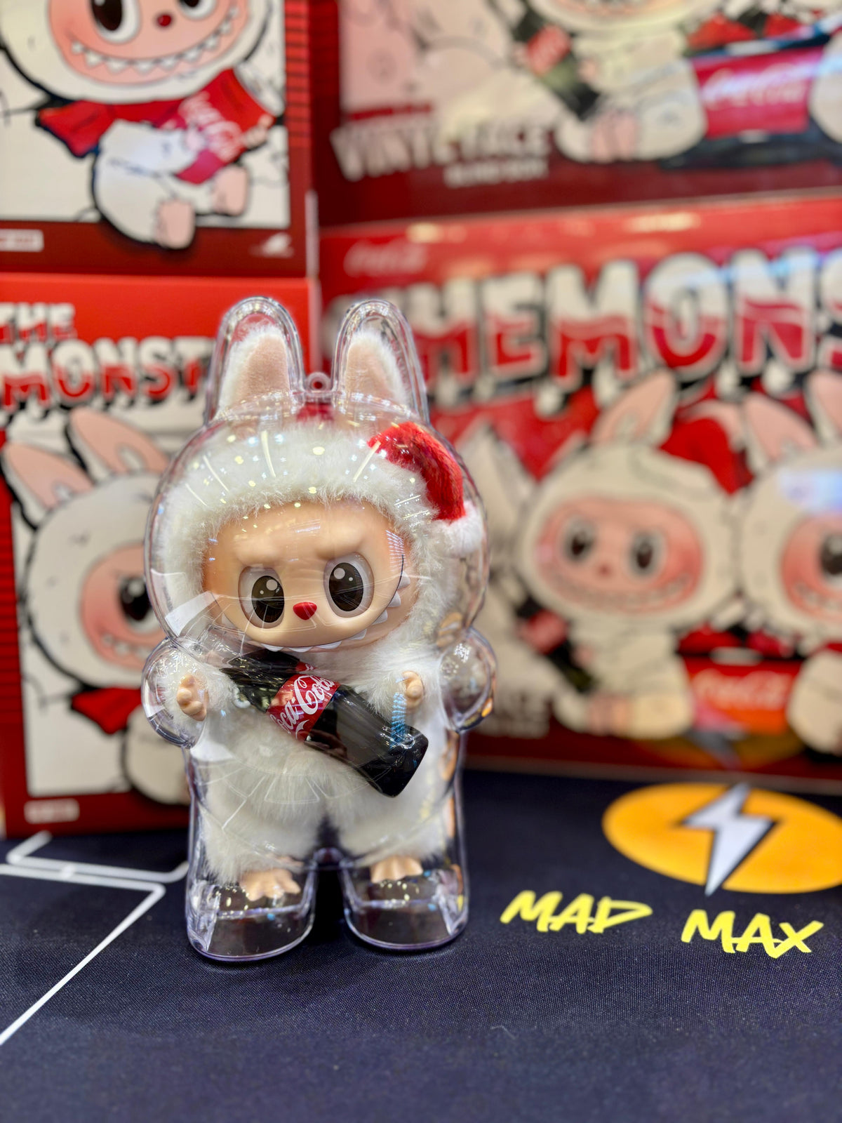 THE MONSTERS COCA-COLA SERIES-Vinyl Face Blind Box labubu 可口可樂 盲盒 掛飾