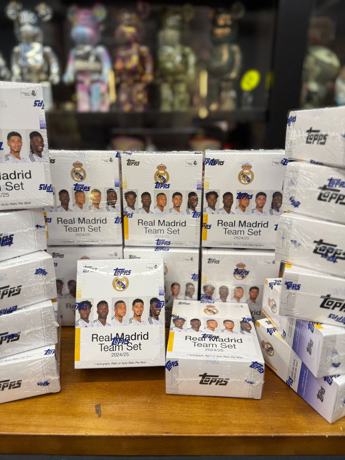 2024-25 Topps Real Madrid Team Set Box