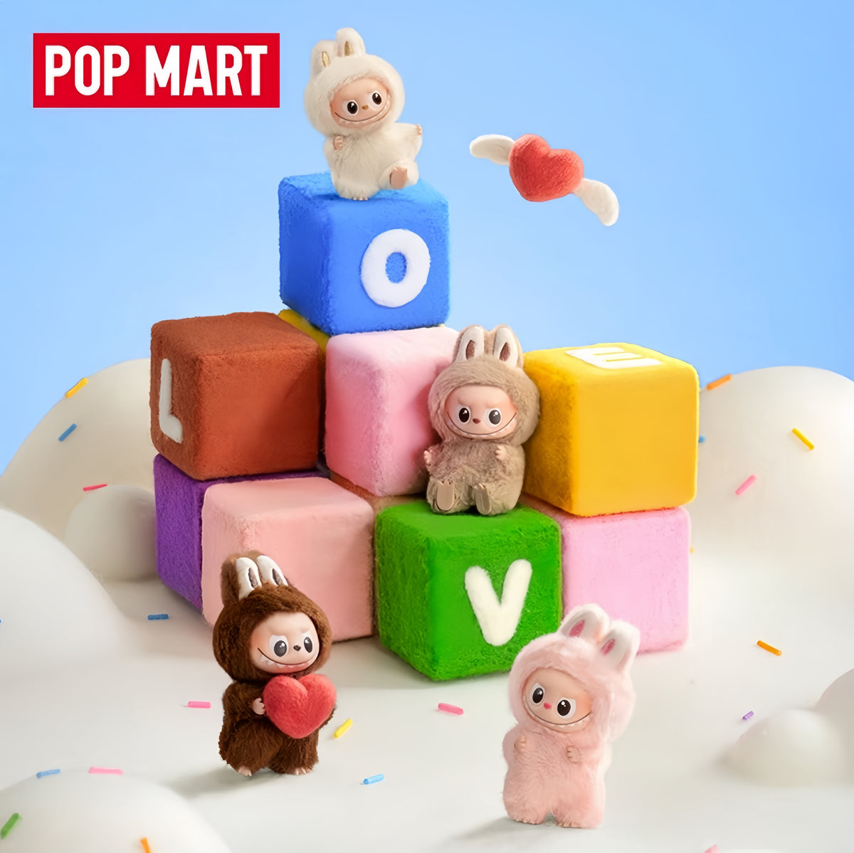 POP MART THE MONSTERS PIN FOR LOVE LABUBU MINI 4.0 心底密碼系列-搪膠毛絨挂件盲盒 (A-M)&(N-Z)