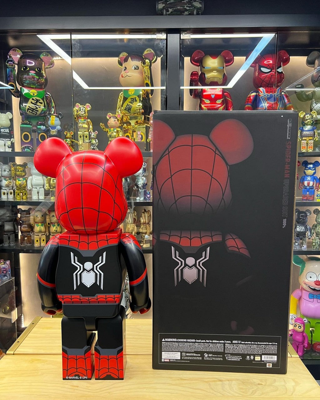 1000% Be@rbrick Spider-Man Upgraded Suit