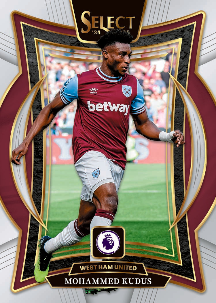 2024-25 Panini Select Premier League Trading Card Box (Hobby International)