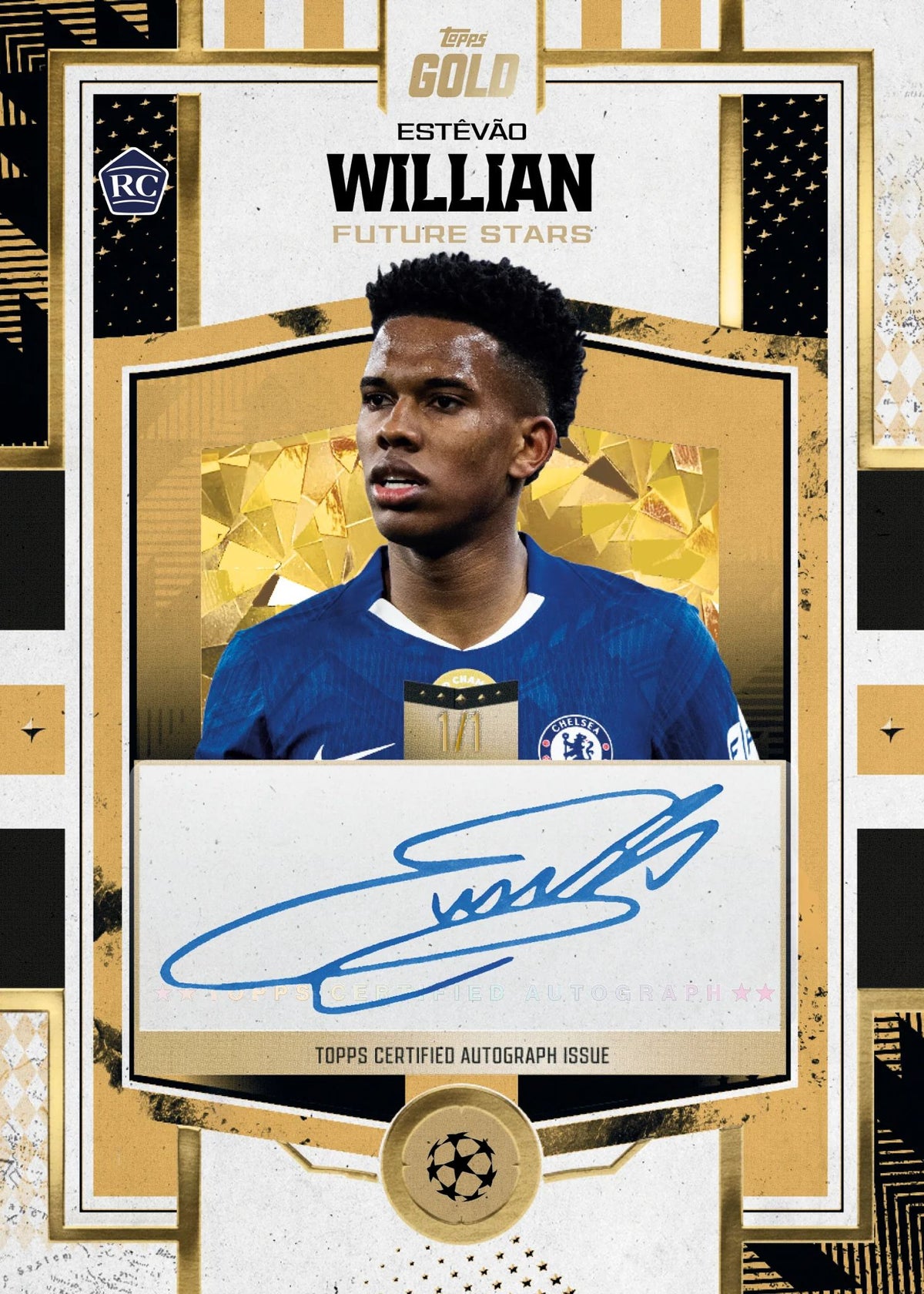 2025/26 Topps Gold UEFA Club Competitions UCC Hobby Box