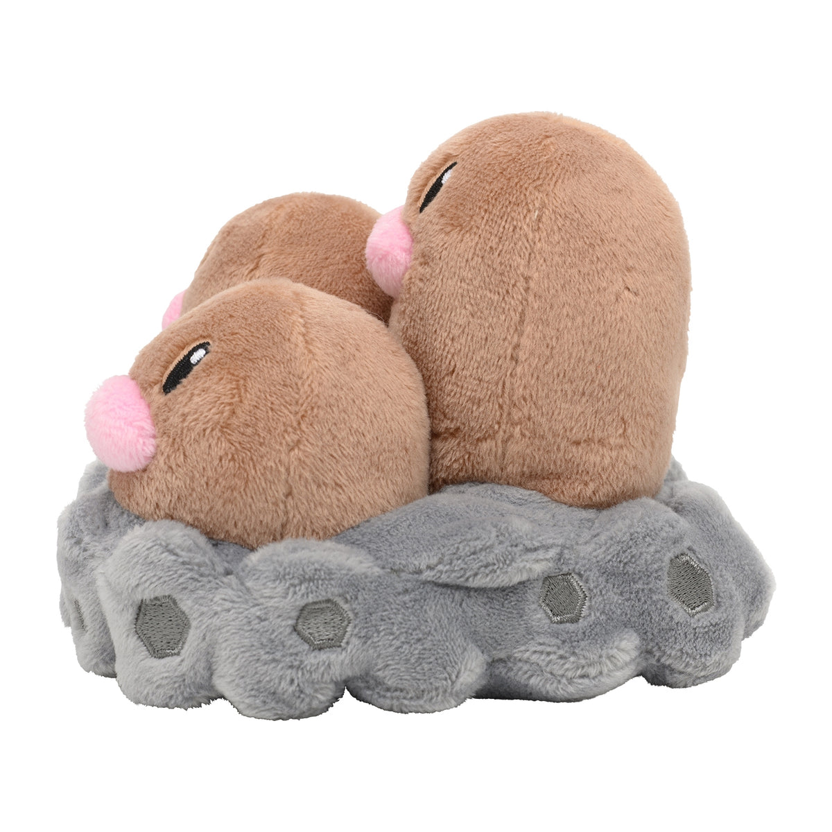 三頭地鼠公仔擺件 Dugtrio Doll