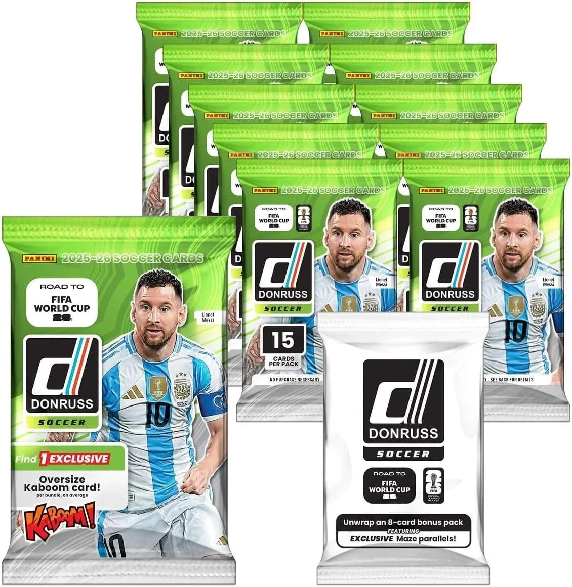 2025-26 Donruss Road to FIFA World Cup Soccer Costco Exclusive Box