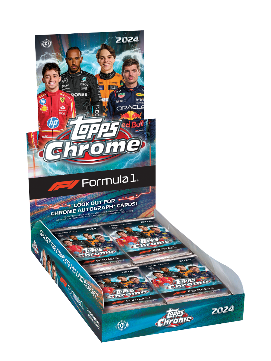 2024 Topps Chrome Formula 1 Hobby Box