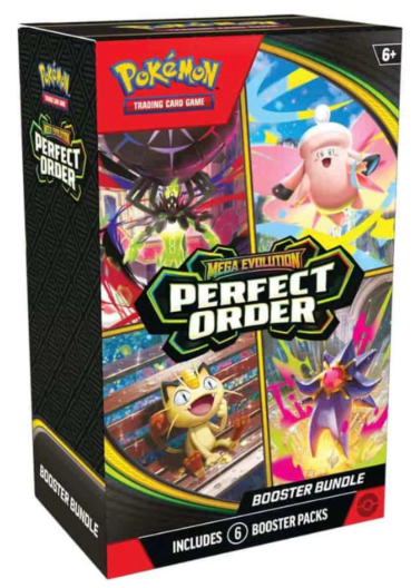 [M3] Pokemon Mega Evolution Perfect Order Booster Bundle