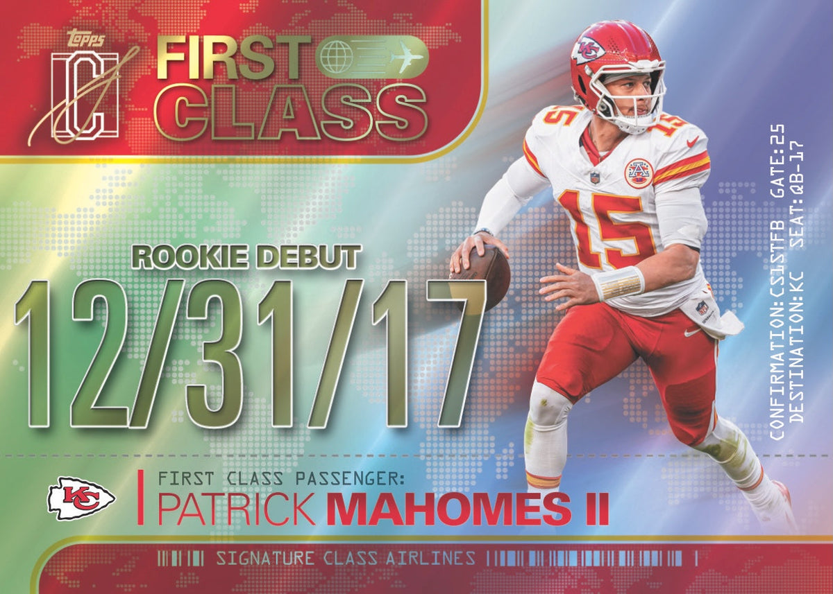 2025 Topps Signature Class Football - Value Box