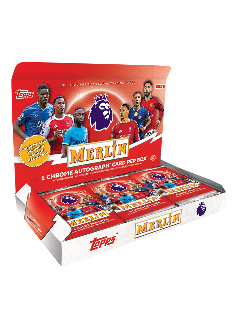 2026 Topps Merlin Premier League EPL - Hobby Box