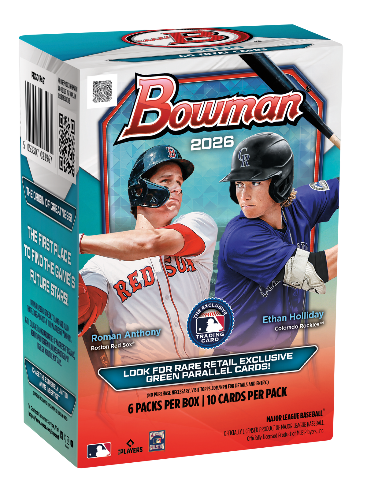 2026 Topps Bowman Baseball - Value Box
