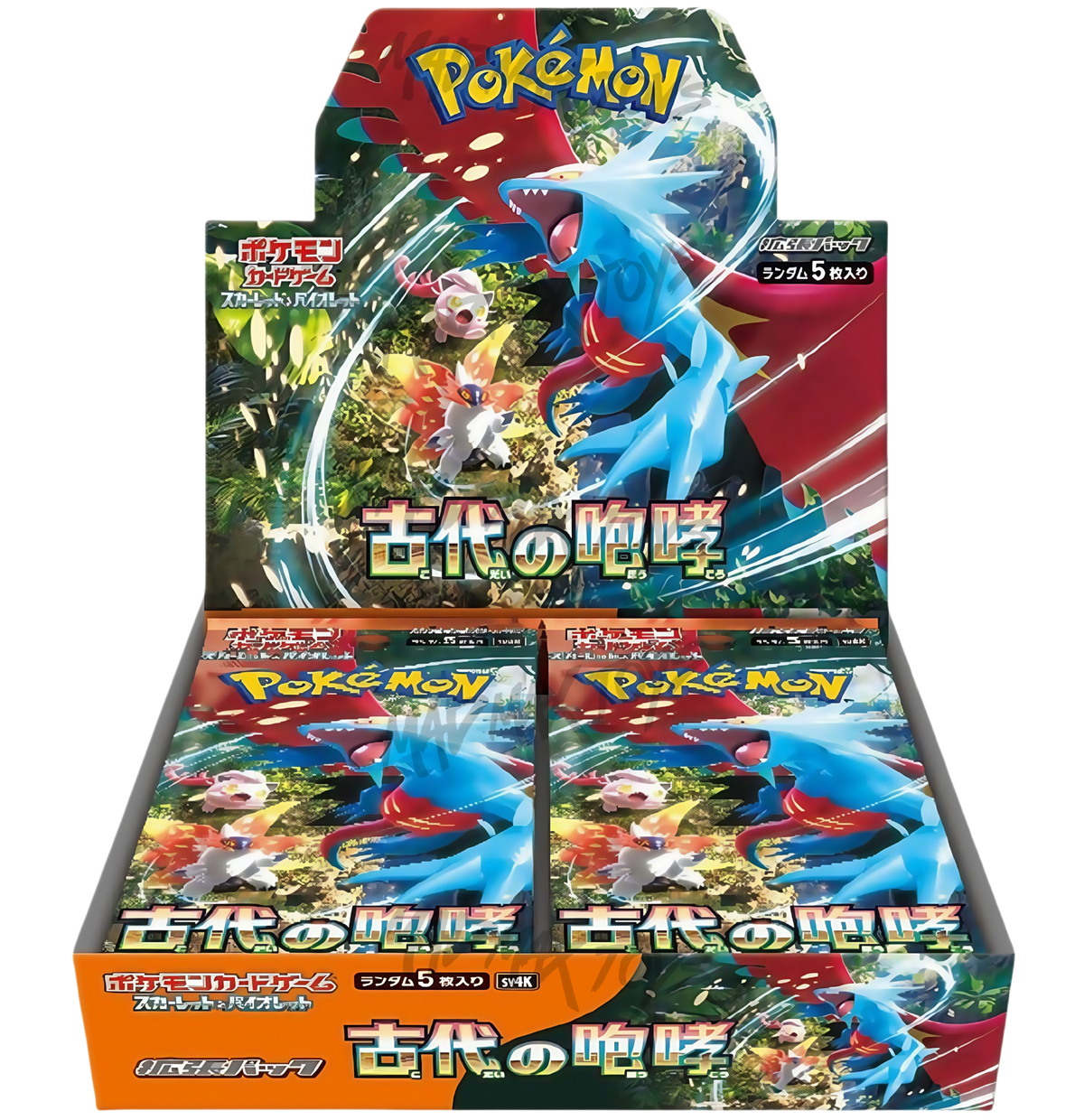 ［SV4K] Pokemon TCG 日版 朱與紫 補充包「古代の咆哮」