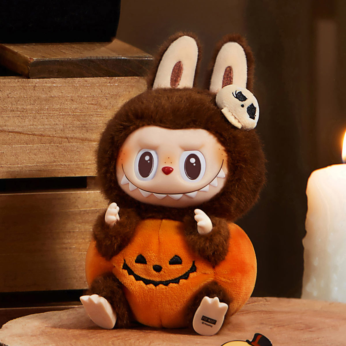 THE MONSTER - Happy Halloween Party Sitting Pumpkin Pendent Labubu 坐坐南瓜 掛件