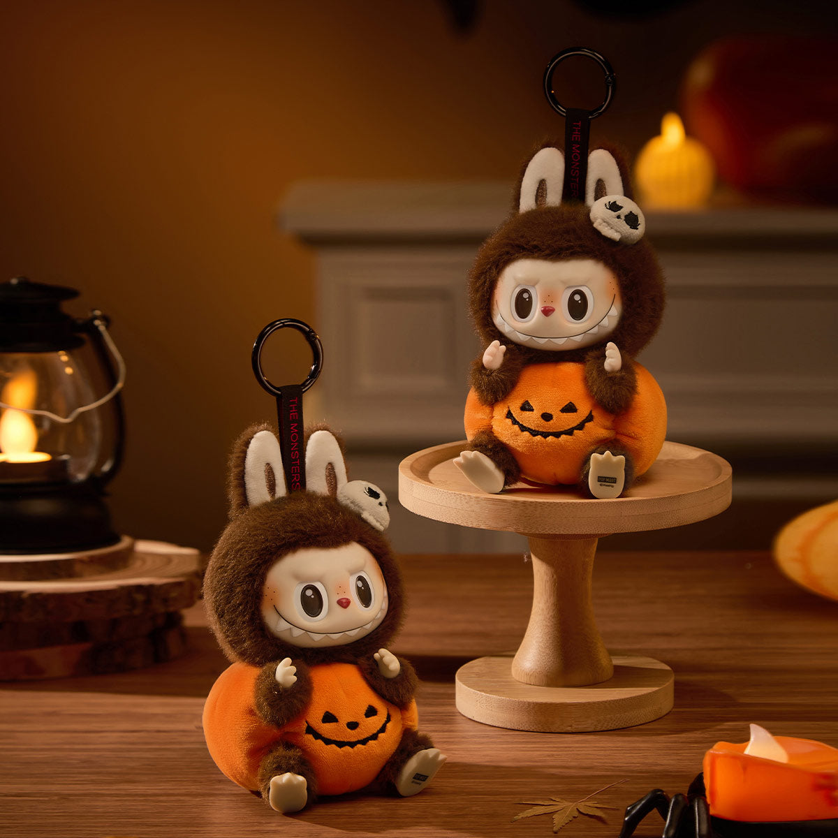 THE MONSTER - Happy Halloween Party Sitting Pumpkin Pendent Labubu 坐坐南瓜 掛件