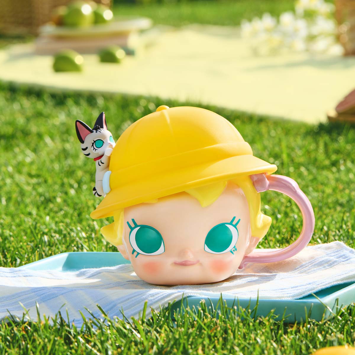 POP MART Baby Molly喵趣橫生系列-大頭陶瓷杯 Baby Molly & Baby Tabby Series-Big Head Ceramic Cup
