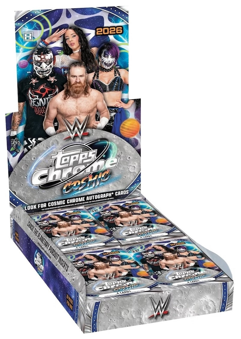 2026 Topps Cosmic Chrome WWE Factory Hobby Box