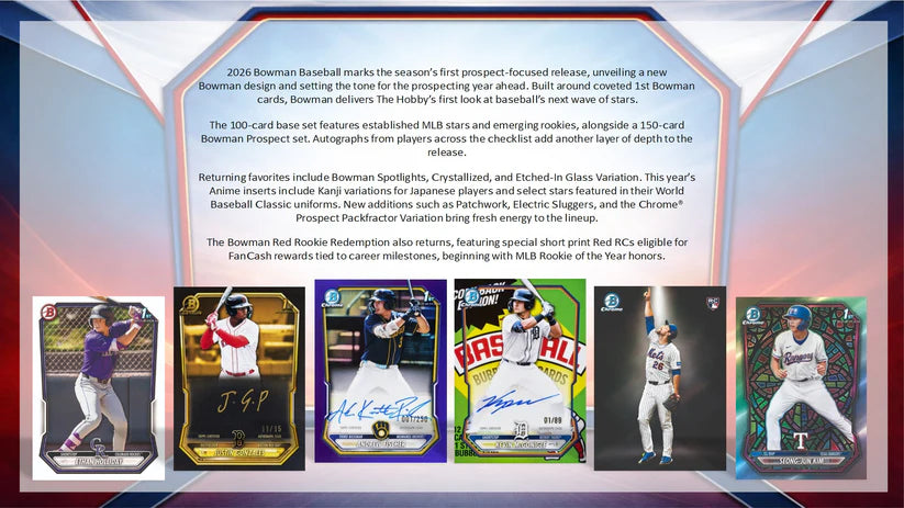 2026 Topps Bowman Baseball Mega Box