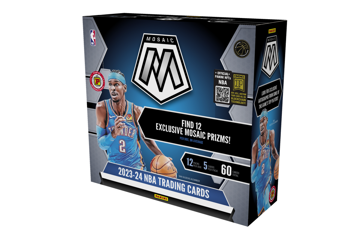2023-24 Panini Mosaic NBA Trading Card Box