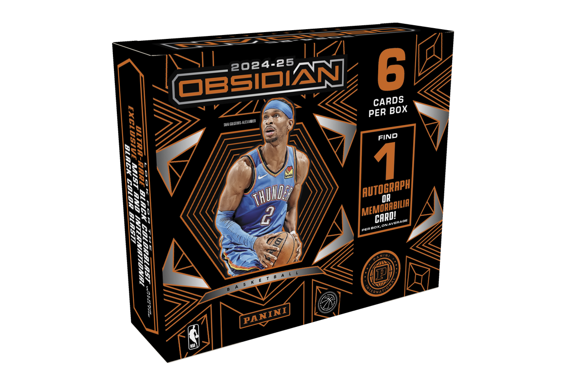 2024-25 Panini Obsidian NBA Trading Card Box (Hobby International)