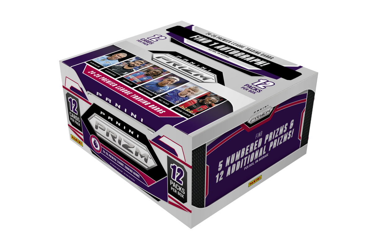 2024-25 Panini Prizm Premier League Soccer Trading Card Box (Hobby)