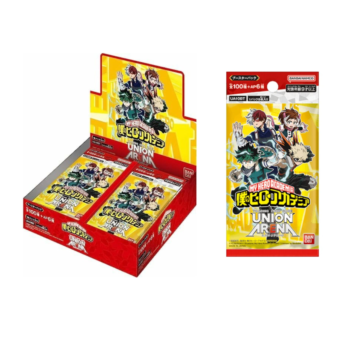 [UA10BT] UNION ARENAブースターパック 僕のヒーローアカデミア