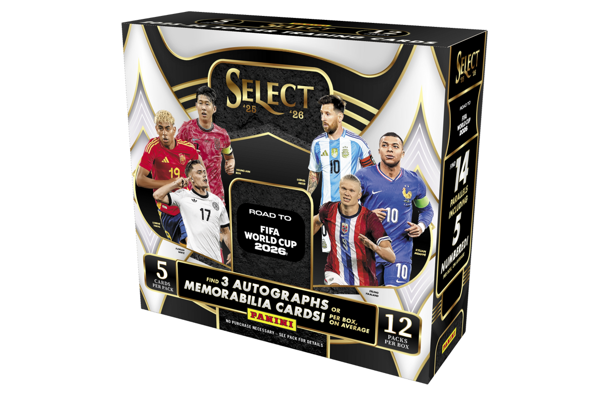 2025-26 Panini Select Road to FIFA World Cup 2026™ Hobby Box