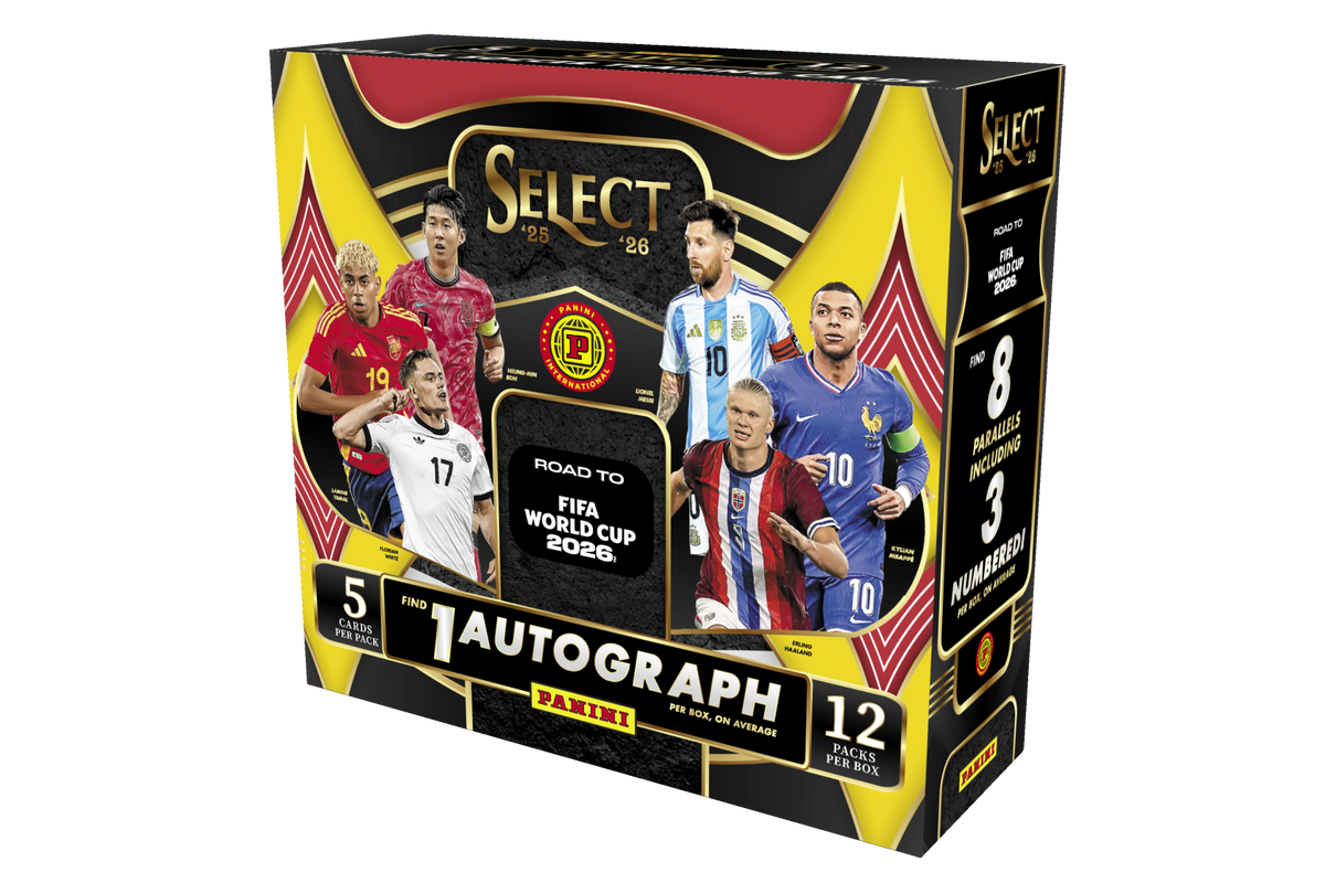 2025-26 Panini Select Road to FIFA World Cup 2026™ Hobby International Box